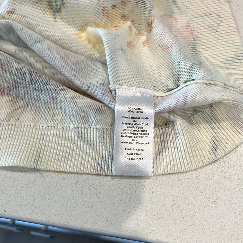 Talbots sweater top - Picture 4 of 7